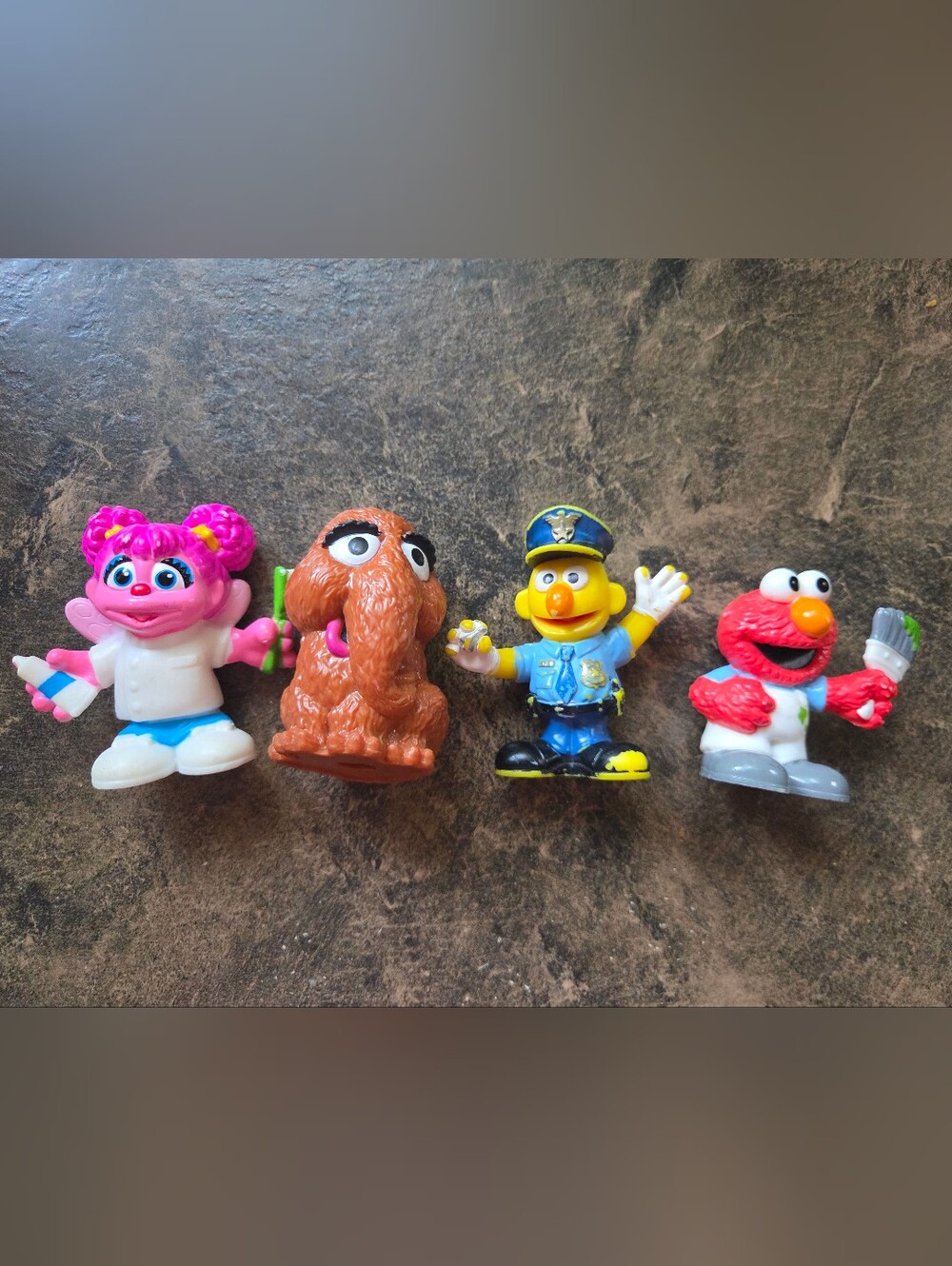 Sesame Street 3" Figures